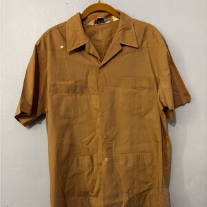 Romani Tan Short Sleeve Shirt